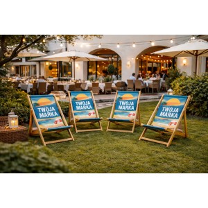 Leżak drewniany z nadrukiem... 2